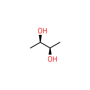 (2R,3R)-2,3-butanediol structure